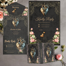 An impressive steampunk heart 