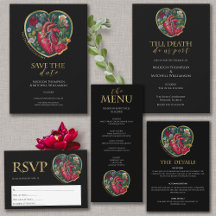 Till Death Do Us Part Gothic Halloween Wedding 