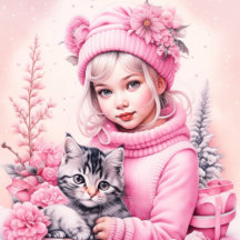 Vintage Children Nostalgic Christmas