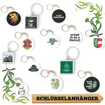 Anhänger mit Steirer Wappen im Vintage Style