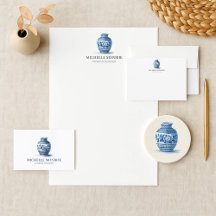 Elegant Ginger Jars Interior Design Business Suite