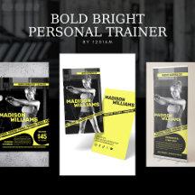 Bold Personal Trainer Photo Business Suite
