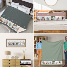 Photo Collage with FAMILY