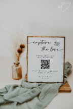 Modern Minimalist Wedding Signs