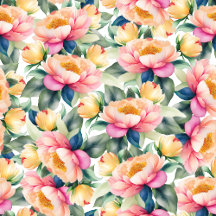 Elegant Watercolor Peony