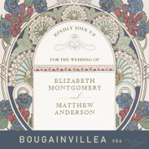 Bougainvillea v04 - Burgundy/Navy Blue