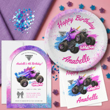 Monster Jam Sparkle Smash Birthday