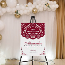 Bright Colors Papel Picado Mis Quince Años