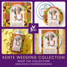Ghana Kente Wedding Collection Gifts and Favors
