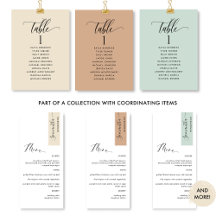 Earth Tones Event Signs and Products