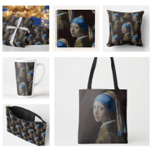 Girl with a Pearl Earring Cross Stitched Replica