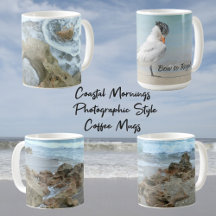 Coastal Mornings · Photographic Style Coffee Mugs