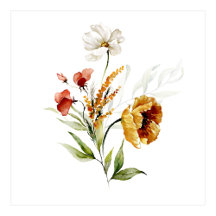 Dutch Watercolor Florals