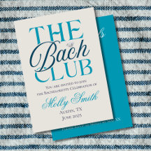 The Bach Club – Modern Bachelorette Party Design