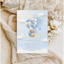 Cute Bearly wait Baby shower
