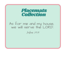  Cloth & Laminate Placemats 