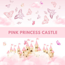 Pink Princess Castle Birthday