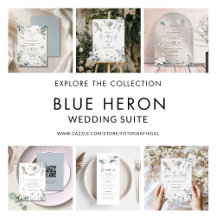 Blue Heron Wedding Collection