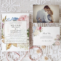 Elegant Pink Floral Wedding