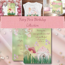 Whimsical Fairy First Birthday Collection