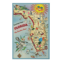 FAVORITE FLORIDA MAP