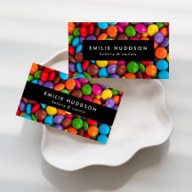 Candy Buttons Business Cards Collection
