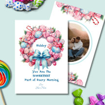 You are the sweetest , Candy wreath 