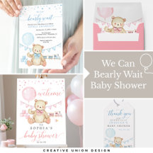 We Can Bearly Wait / Teddy Bear Baby Shower