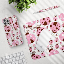 Pink Ladybugs - Home Decor and Accessories