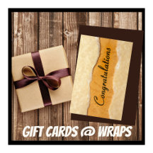 Gift Cards and Wraps