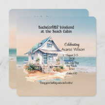 BEACH CABIN BACHELORETTE PARTY