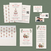 Whimsical Champagne Holiday Wedding