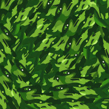 Forest Green Military Camouflage Pattern