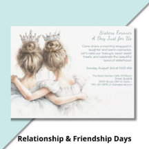 Relationship & Friendship Days – Invitations, Gift
