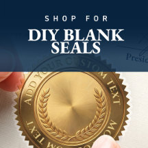 Blank Gold Seals & Stickers