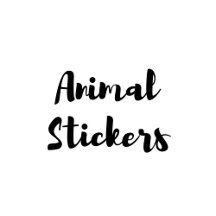 Animal Stickers