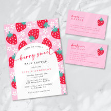 A Berry Sweet Baby Shower Collection