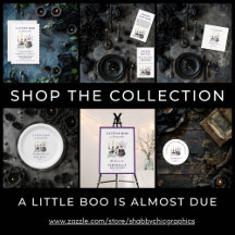 A Little Boo is Almost Due Baby Shower Collection 