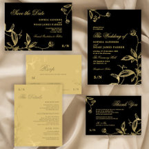 Moody dark elegant vintage formal wedding suite