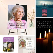 Celebration of Life Funeral Keepsakes