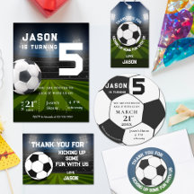 SOCCER FOOTBALL THEMED BIRTHDAY 