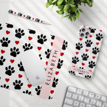 Black Paws, Red Hearts - Home Decor Collection