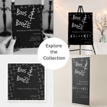 Boos and Booze Halloween Party Supplies