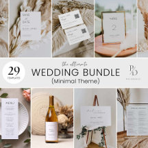 MINIMALIST WEDDING BUNDLE