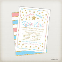 Twinkle Twinkle Little Star Gender Reveal