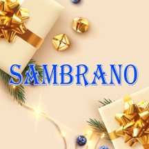 Sambrano_Name T-Shirt