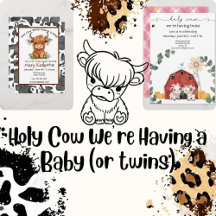 Holy Cow We're Having a Baby