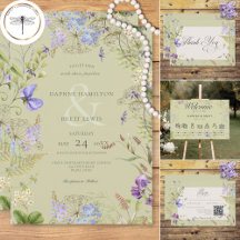 Rustic Lavender & Sage Wildflowers Sage Wedding