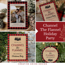 Channel The Flannel Holiday Party