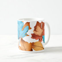 Mugs & Cups with Maple Leaf Design.